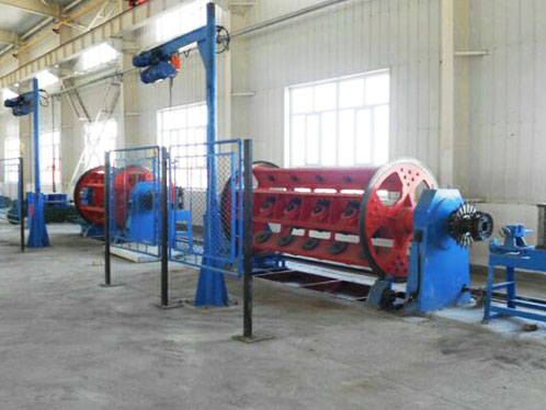 JLK500/12+18+24型框式絞線機(jī)組